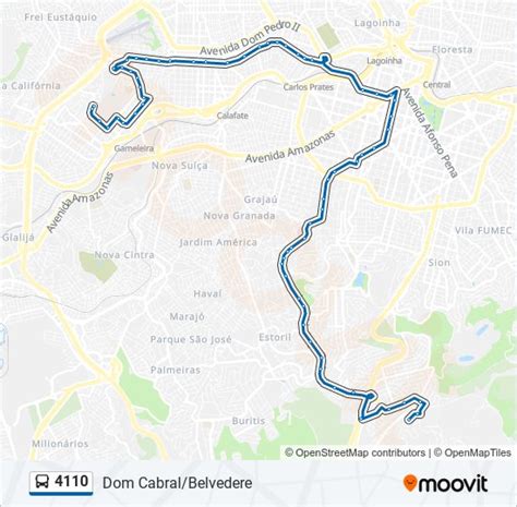 Horários, paradas e mapa da linha de ônibus 216 CABRAL.